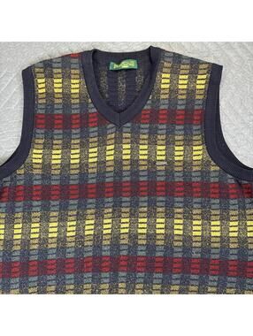 Vintage Palm Spring sweater vest  mens medium